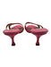 Manolo Blahnik Shoe Size 41.5 Bubblegum Pink Patent Leather Kitten Heel Mules Bubblegum Pink / 41.5