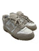 Off White Shoe Size 41 Beige & Cream Leather Upper Arrow Lace Up Sneakers Beige & Cream / 41