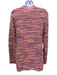 Gabriela Hearst Size L Pink, Cream, Orange, Purple Cashmere Stripe Cardigan Pink, Cream, Orange, Purple / L