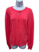 Gucci Size L Bright Pink Cashmere Blend Gold Buttons Round Neck Cardigan Bright Pink / L
