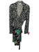 Diane Von Furstenberg Size 14 Green, Pink, Yellow Cotton Blend Long Sleeve Dress Green, Pink, Yellow / 14