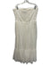 Mare Mare x Anthropologie Size XL White Viscose Blend Strapless Tiered Dress White / XL
