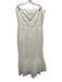 Mare Mare x Anthropologie Size XL White Viscose Blend Strapless Tiered Dress White / XL