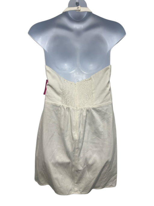 Mare Mare x Anthropologie Size XL White Cotton Sleeveless Smocked Back Dress White / XL