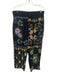 Farm Rio Size Large Purple, Blue, Green Viscose Long Sleeve Floral Pant Set Purple, Blue, Green / Large