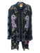 Farm Rio Size Large Purple, Blue, Green Viscose Long Sleeve Floral Pant Set Purple, Blue, Green / Large