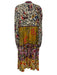 Conditions Apply Size One Size Black & Multi Viscose Long Sleeve Maxi Cardigan Black & Multi / One Size