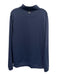 Peter Millar Size XL Blue Synthetic Solid Athleisure Men's Long Sleeve Shirt Blue / XL