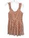 Loveshackfancy Size 6 Pink & White Cotton Sleeveless Eyelet Detail Ruffle Dress Pink & White / 6