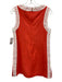 Lilly Pulitzer Size 2 Coral Orange & White Viscose Blend Sleeveless Shift Dress Coral Orange & White / 2