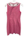 Lilly Pulitzer Size 2 Pink & White Viscose Blend Sleeveless Paneled Shift Dress Pink & White / 2