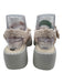 Melissa Shoe Size 7 Cream & Blush Rubber Jelly Floral Applique Platform Sandals Cream & Blush / 7
