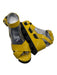 Nostrasantissima Shoe Size 37 Yellow Patent Leather Foam Sole Platform Sandals Yellow / 37