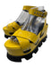 Nostrasantissima Shoe Size 37 Yellow Patent Leather Foam Sole Platform Sandals Yellow / 37