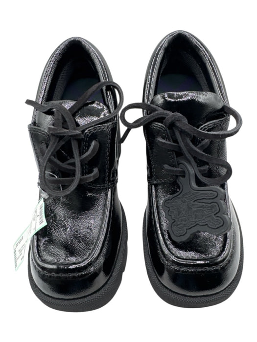 Burberry Shoe Size 37 Black Patent Leather Chunk Heel Square Toe Loafer Shoes Black / 37