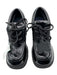 Burberry Shoe Size 37 Black Patent Leather Chunk Heel Square Toe Loafer Shoes Black / 37