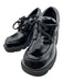 Burberry Shoe Size 37 Black Patent Leather Chunk Heel Square Toe Loafer Shoes Black / 37