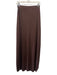 Dissh Size XS Brown Viscose Blend Crinkle Maxi Skirt Brown / XS