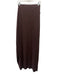 Dissh Size XS Brown Viscose Blend Crinkle Maxi Skirt Brown / XS