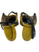 Dries Van Noten Shoe Size 37 Charteruse Yellow Suede Lace Up Slingback Mules Charteruse Yellow / 37