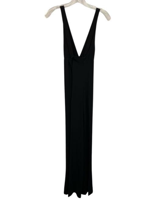 Ter Et Bantine Size 40 Black Acetate Blend Drawstring Sleeveless Jumpsuit Black / 40