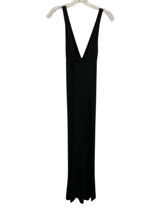 Ter Et Bantine Size 40 Black Acetate Blend Drawstring Sleeveless Jumpsuit Black / 40