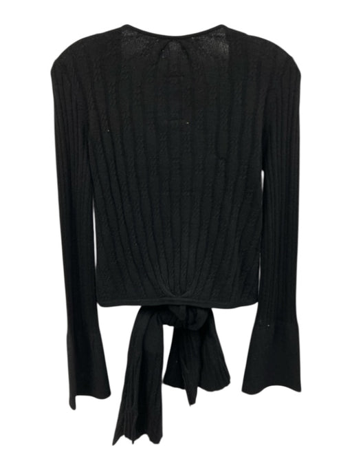 Classic Custom Products Size Small Black Silk & Cashmere Long Sleeve Sweater Black / Small