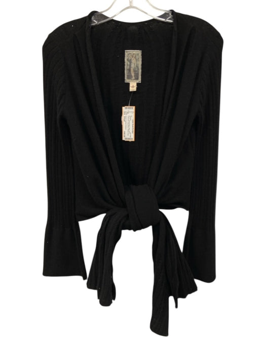 Classic Custom Products Size Small Black Silk & Cashmere Long Sleeve Sweater Black / Small