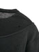 Y-3 Yohji Yamamoto Adidas Size XS Black & White Wool Blend Long Sleeve Sweater Black & White / XS