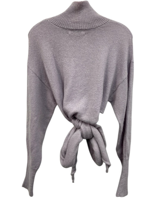 16ARLINGTON Size XS Lilac Purple Mohair Blend Long Sleeve Knit Wrap Sweater Lilac Purple / XS