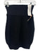 PHI Size Est XS Black Alpaca & Wool Elastic Waist Crochet Bubble Pockets Skirt Black / Est XS