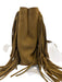 Saint Laurent Brown Suede leather Chain Strap Fringe Zip Close Top Handle Bag Brown / Medium