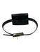 Louis Vuitton Black Epi Leather Flap Logo Gold Hardware Belt Bag Bag Black / Mini