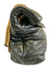 Saint Laurent Black Leather Flap Monogram Puffed Chain Strap Bag Black / Medium