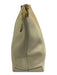 Loewe Cream Leather Silver Hardware Zip Close Zip Pocket sling back Bag Cream / Medium