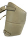 Loewe Cream Leather Silver Hardware Zip Close Zip Pocket sling back Bag Cream / Medium