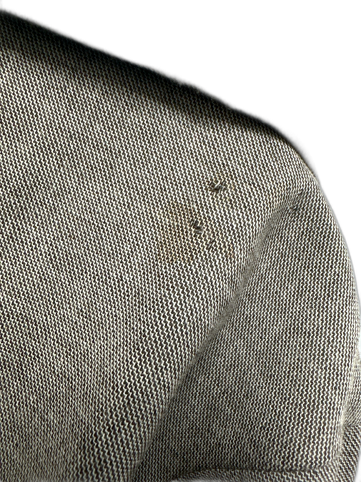 Carolina Herrera Size 2 Taupe Biege Wool Pockets Shawl Collar Open Front Jacket Taupe Biege / 2