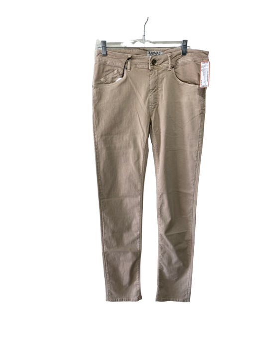 Barmas NWT Size 32 Dark beige Cotton Blend Solid Khaki Men's Pants 32