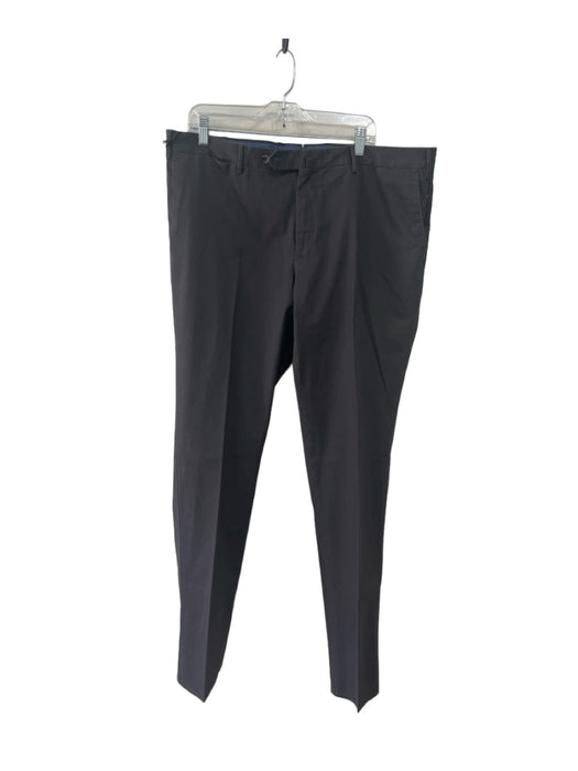 PT Torino NWT Size 56 Dark Gray Cotton Blend Solid Khaki Men's Pants 56