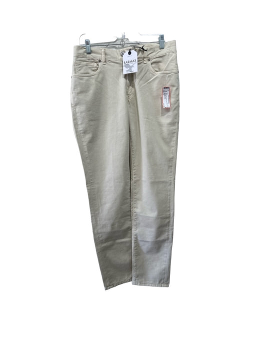 Barmas NWT Size 32 Cream Cotton Solid Zip Fly Men's Pants 32