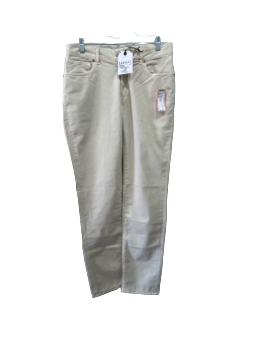 Barmas NWT Size 32 Cream Cotton Solid Zip Fly Men's Pants 32