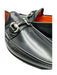 Santoni Shoe Size 8 New Black Leather Solid loafer Men's Shoes 8