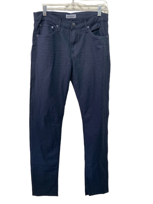 SMN Studio NWT Size 31 Navy Cotton Solid Zip Fly Men's Pants 31
