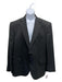 Miller Brothers Gray Wool Solid 2 Button Men's Suit 48