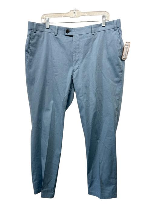 Hiltl Size 38 Light blue Cotton Solid Khakis Men's Pants Light blue / 38