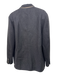 Blue NWT Size L Black Wool Blend Solid Patch Pocket Blazer Men's Jacket Black / L