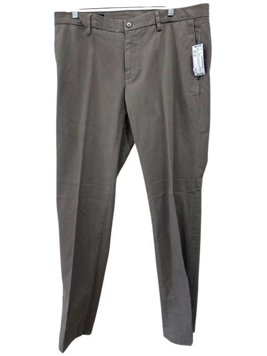 Mason NWT Size 52 Gray Cotton Solid Khakis Men's Pants Gray / 52