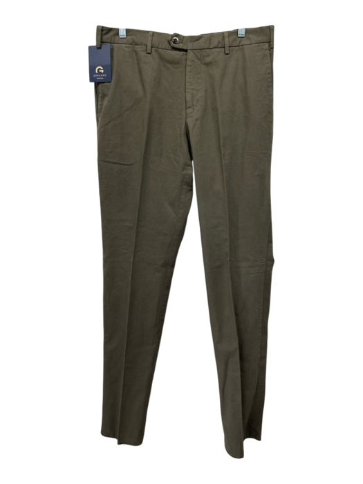 Germano NWT Size 50 Brown Cotton Solid Khakis Men's Pants Brown / 50