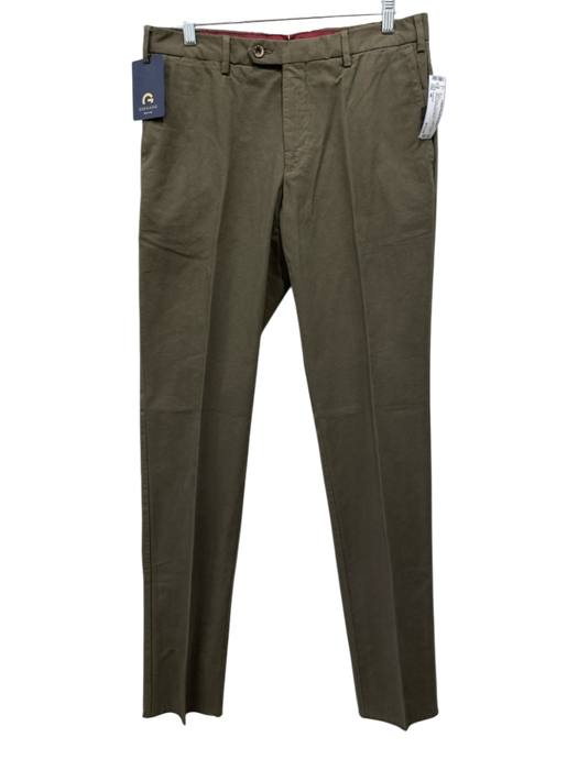 Germano NWT Size 48 Brown Cotton Solid Khakis Men's Pants Brown / 48