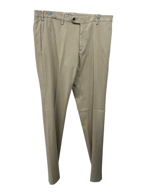 Germano NWT Size 52 Beige Cotton Solid Khakis Men's Pants Beige / 52